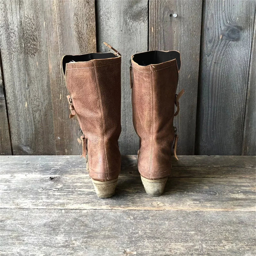 Ondina | Stivali western in pelle
