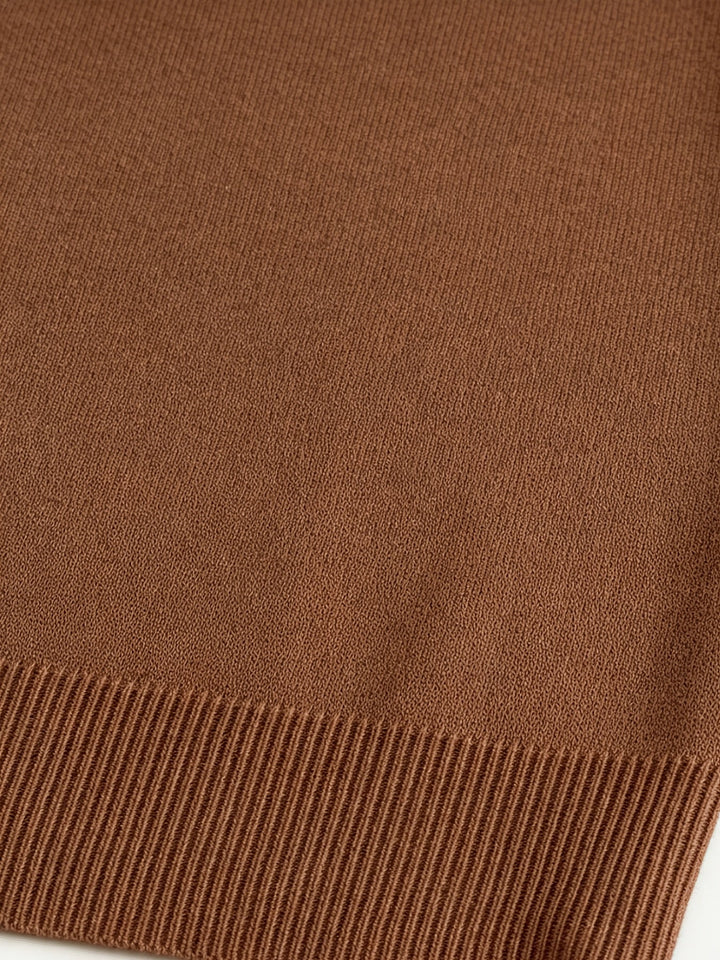 Camilla | Cardigan Cappuccino con Cappuccio e Bottoni