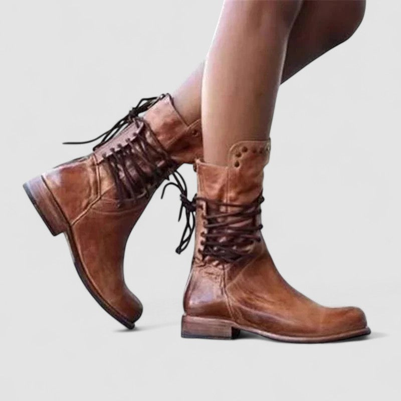 Silvia | Stivali Western in Scamosciato