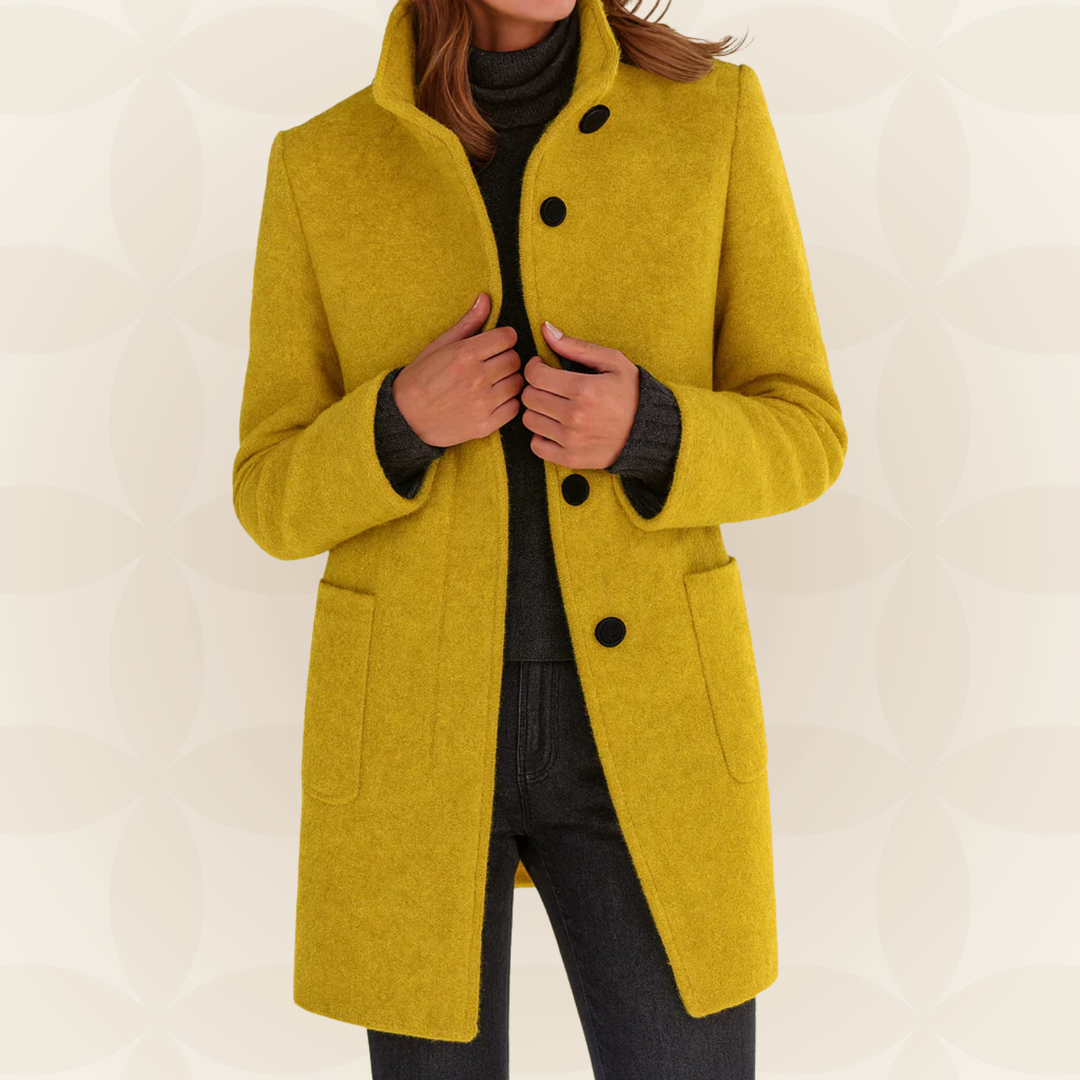 Anna | Cappotto Comfort con Collo Alto