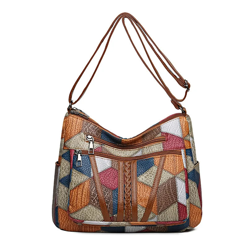Nella | Borsa patchwork