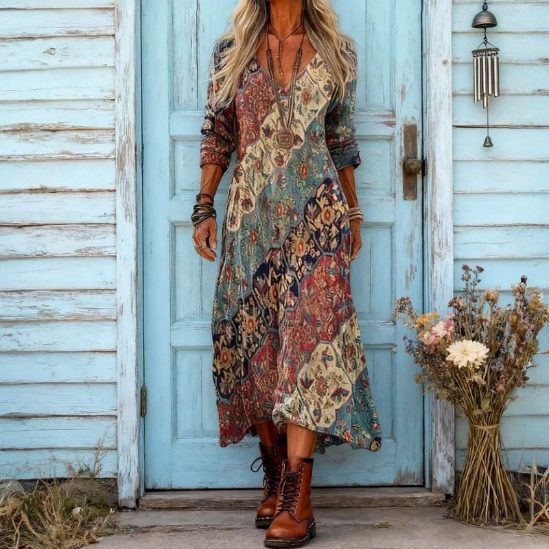 Gloria | Abito Maxi Fluido