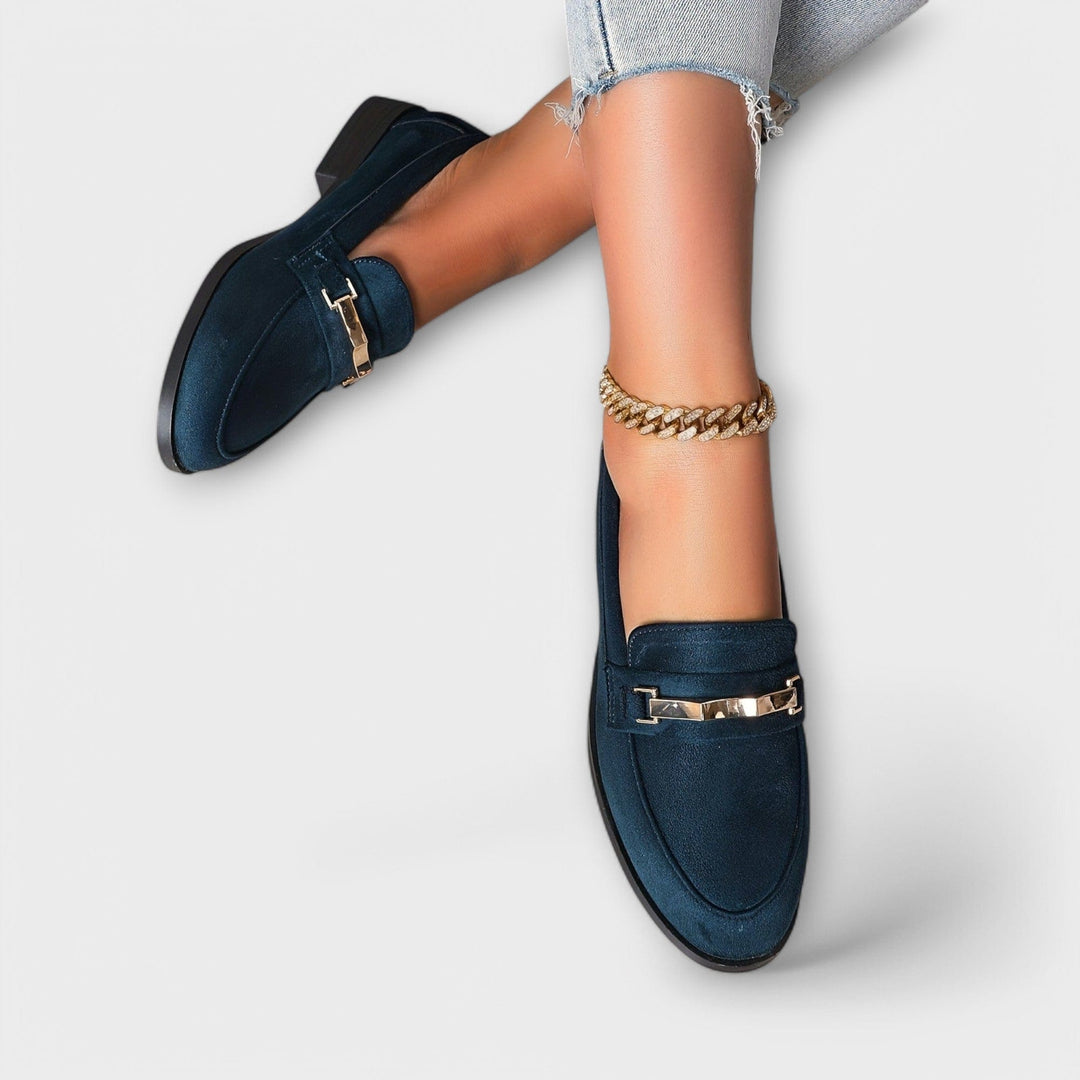 Noémie | Suede Leather Loafers