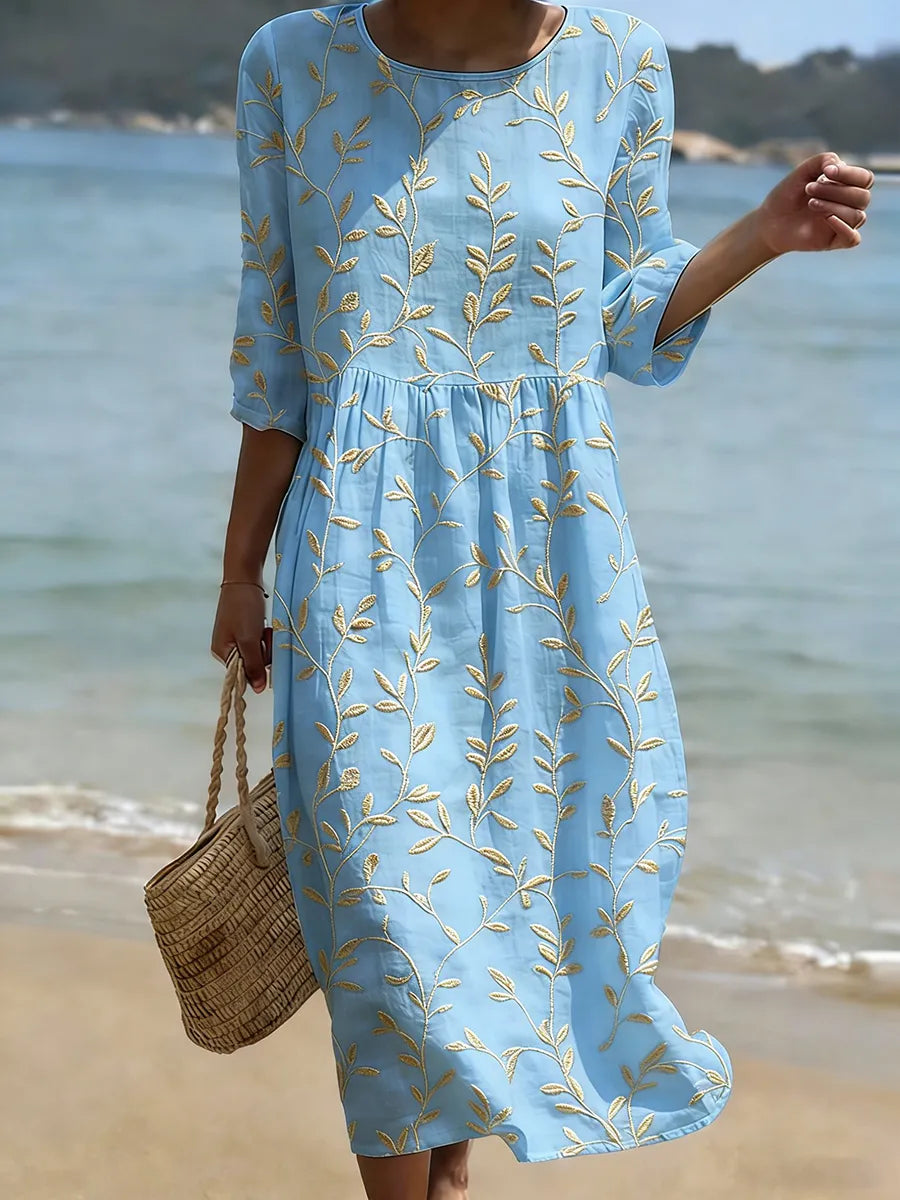 Brunella | Abito Casual Fiorito