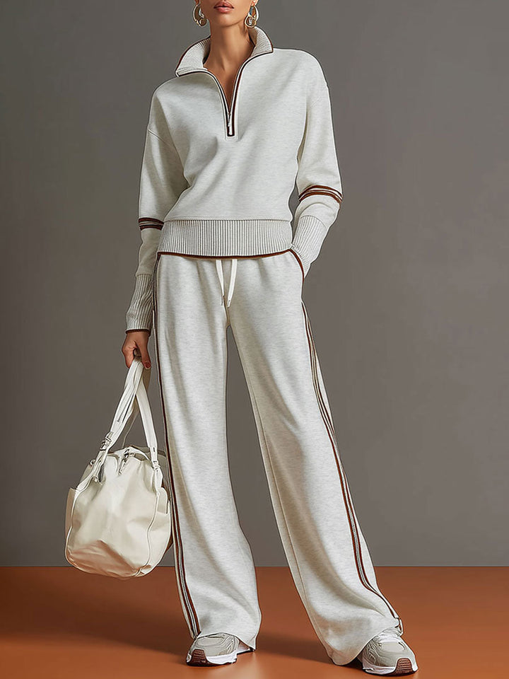 Doriana | Completo con maglia e pantaloni ampi