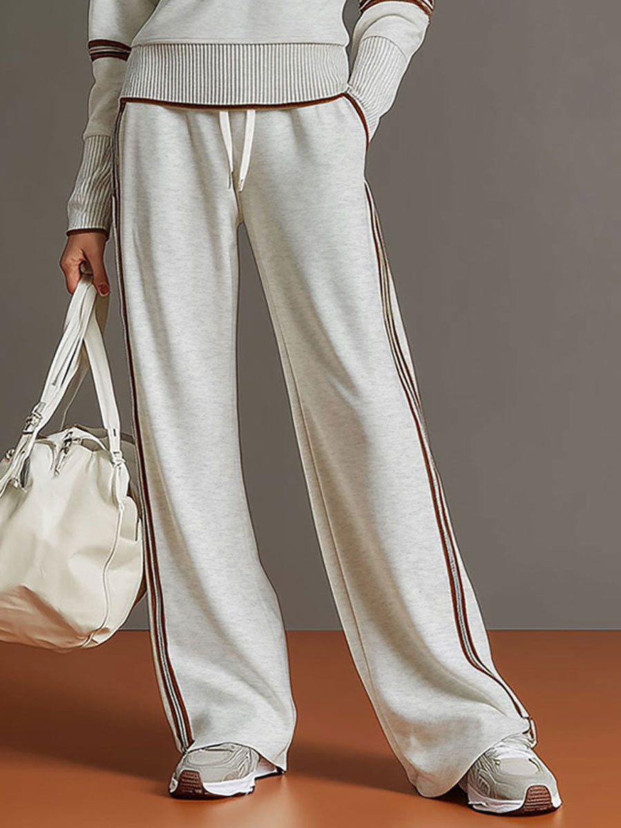 Doriana | Completo con maglia e pantaloni ampi