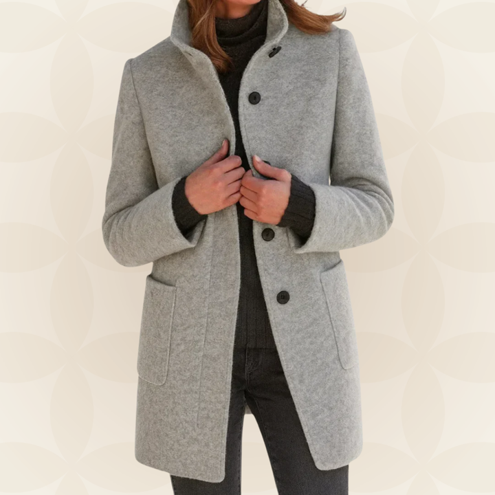 Anna | Cappotto Comfort con Collo Alto