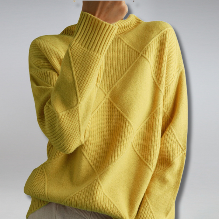 Rosilde | Maglione a collo alto in misto cashmere