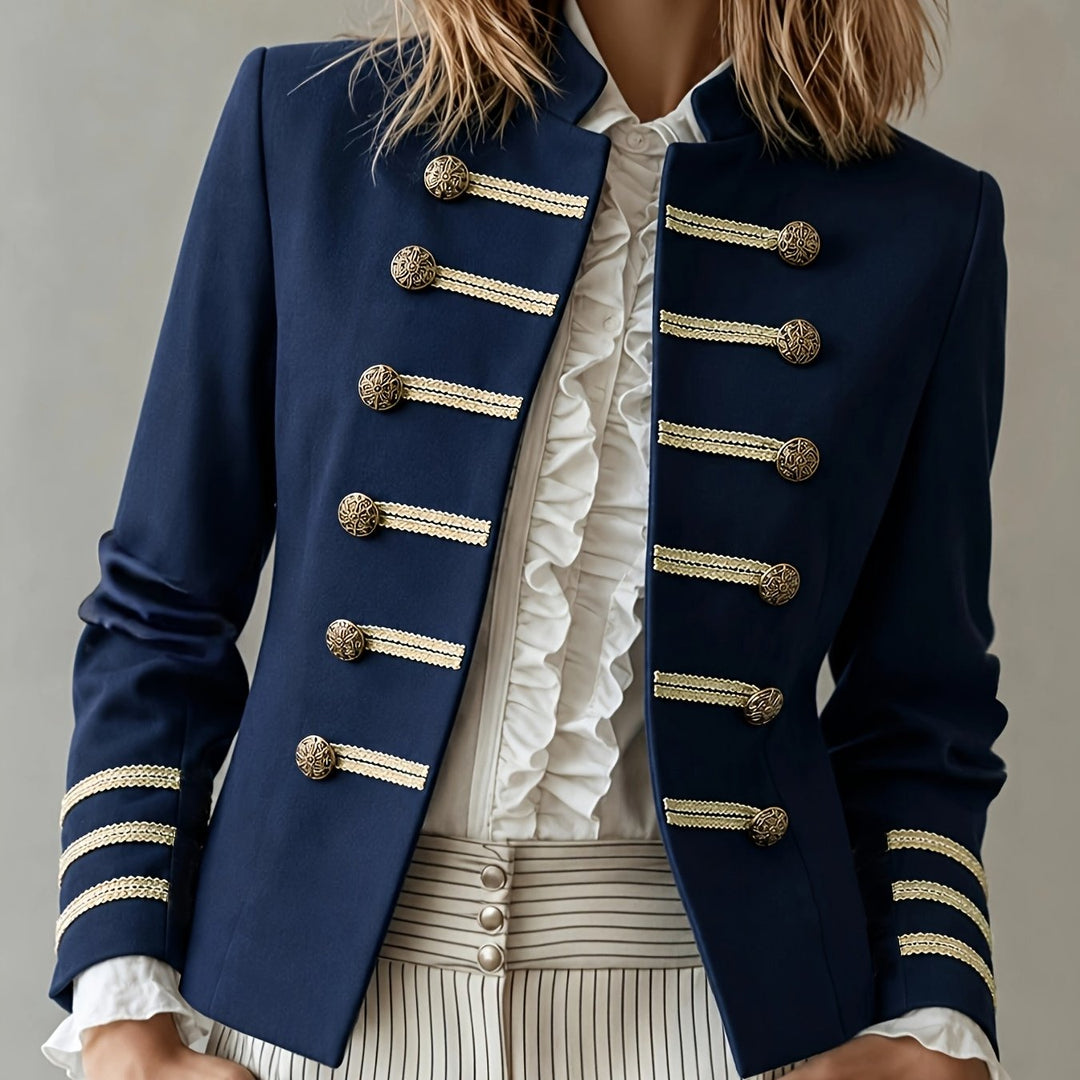 Cecilia | Blazer corto con collo alto