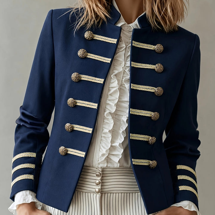 Cecilia | Blazer corto con collo alto