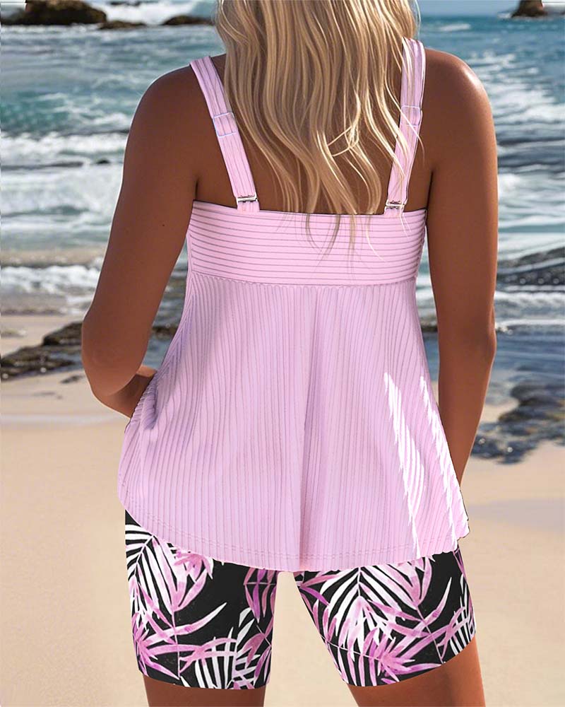 Fabrizia | Costume Tropicale a Righe