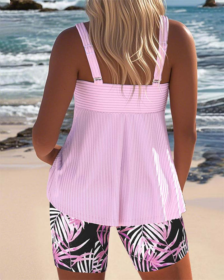 Fabrizia | Costume Tropicale a Righe