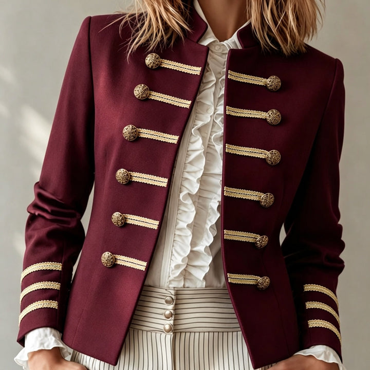 Cecilia | Blazer corto con collo alto