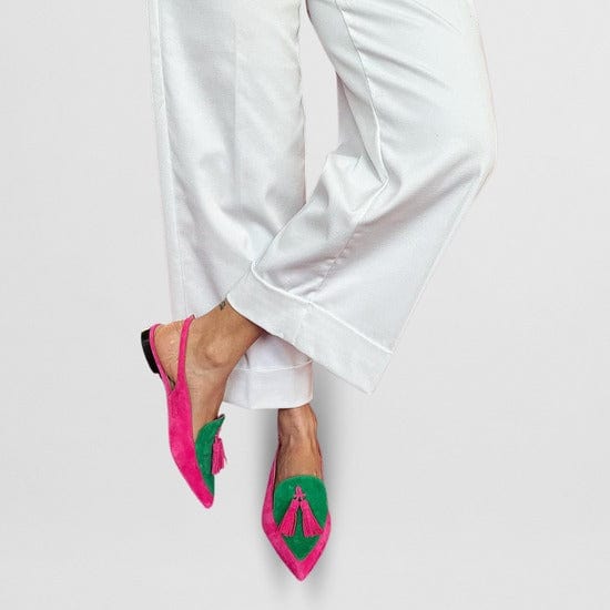 Frendessa | Fringed Ballet Flats