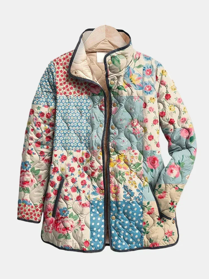 Prassede | Giacca Trapuntata Patchwork