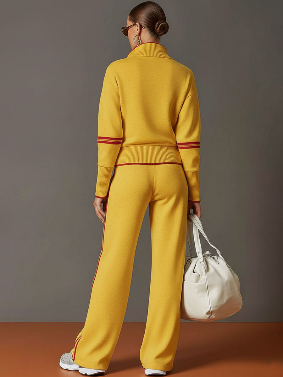 Doriana | Completo con maglia e pantaloni ampi