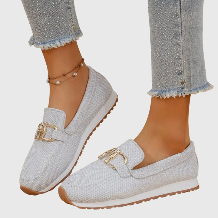 Teresa | Mocassini Comfort in Mesh con Morsetto e Suola Antiscivolo