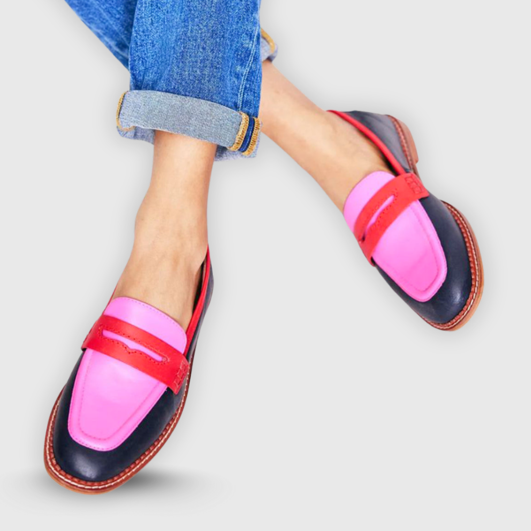 Franca | Two-Tone Loafers