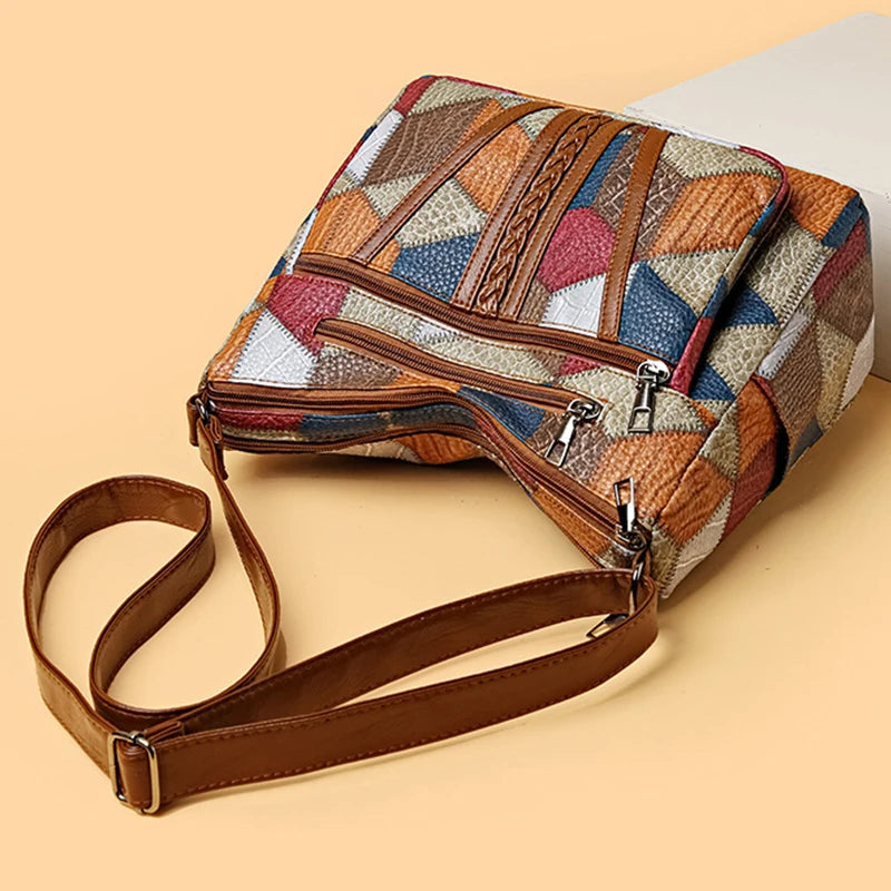 Nella | Borsa patchwork