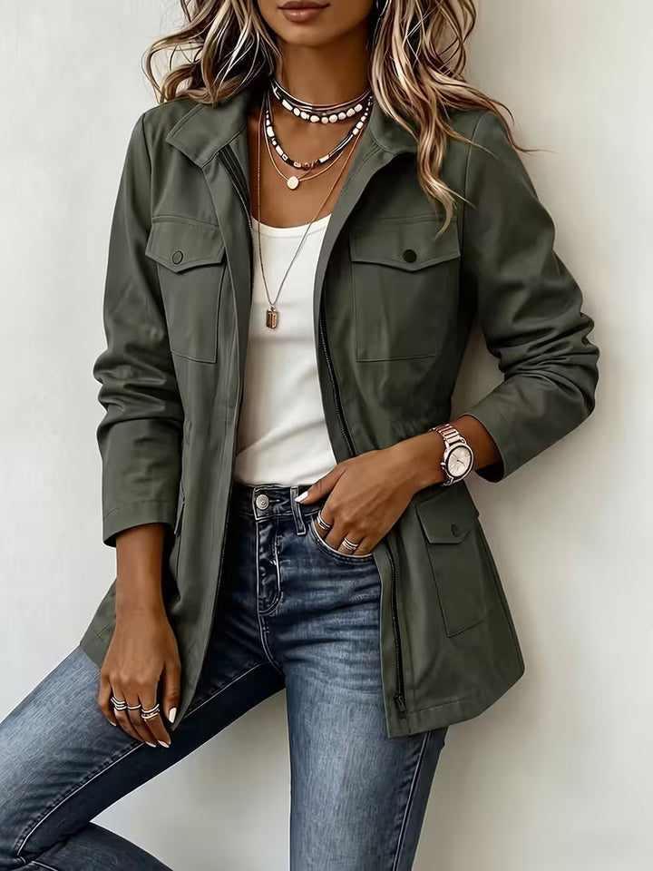 Renata | Giacca Utility con Tasche