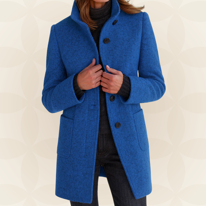 Anna | Cappotto Comfort con Collo Alto