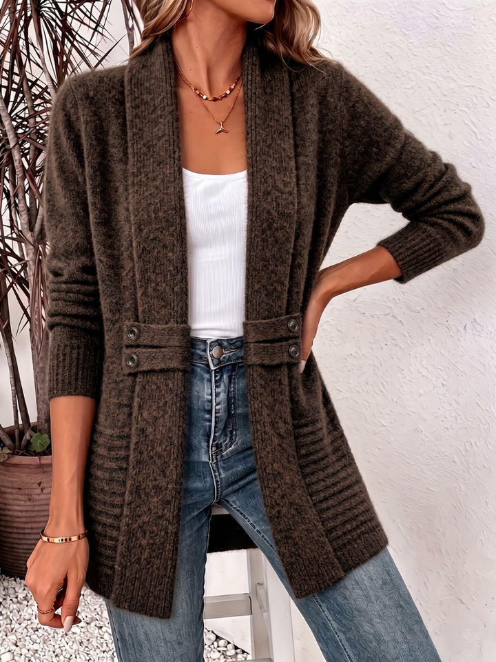 Serena | Accogliente Cardigan Estivo in Maglia