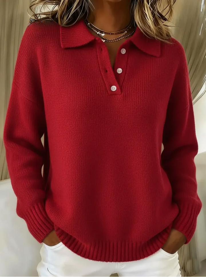 Zelinda | Maglia con collo e bottoni