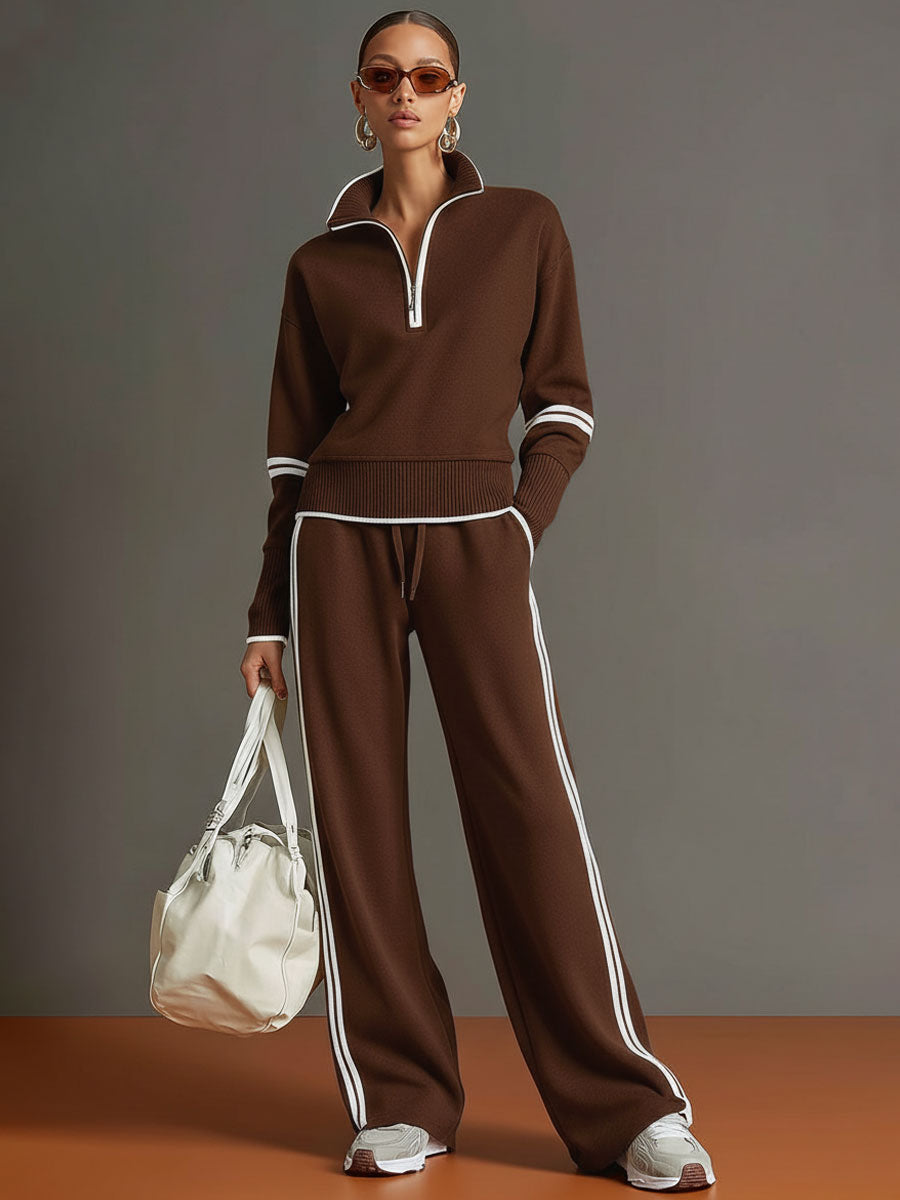 Doriana | Completo con maglia e pantaloni ampi
