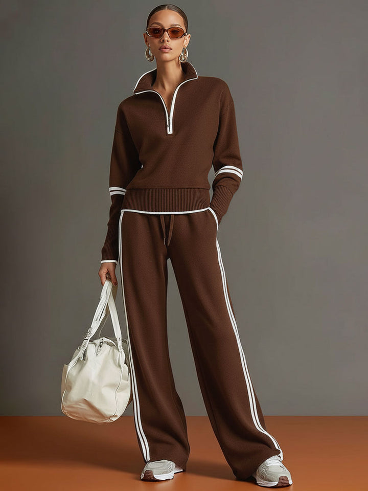 Doriana | Completo con maglia e pantaloni ampi