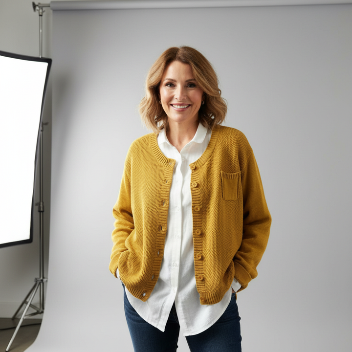 Costanza | Cardigan in Maglia Morbido e Raffinato