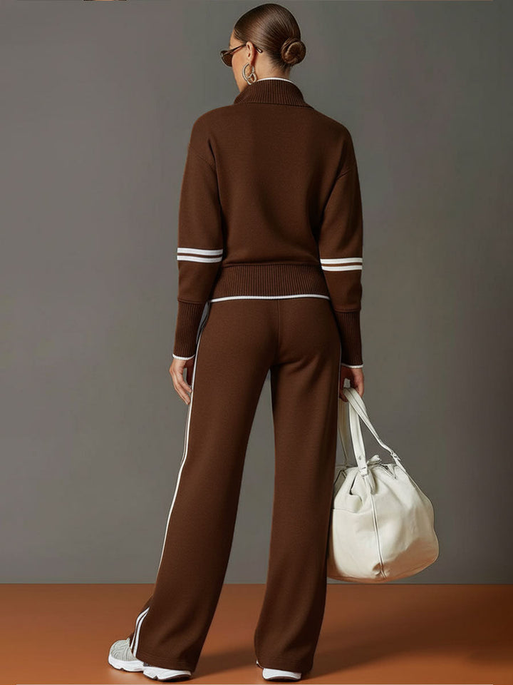 Doriana | Completo con maglia e pantaloni ampi