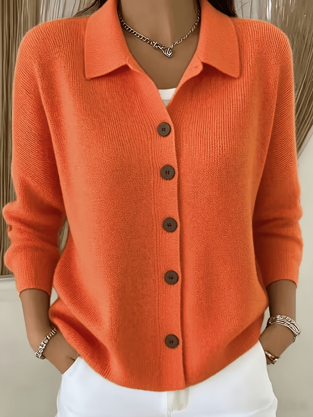 Wilhelmina | Cardigan con Revers