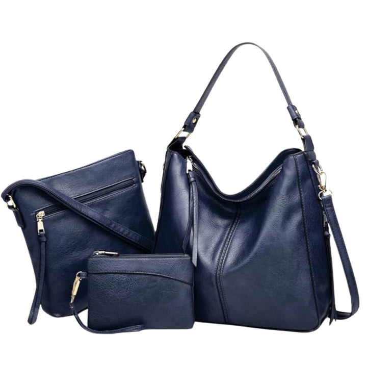 Graziella | Trio di Borse Hobo in Ecopelle