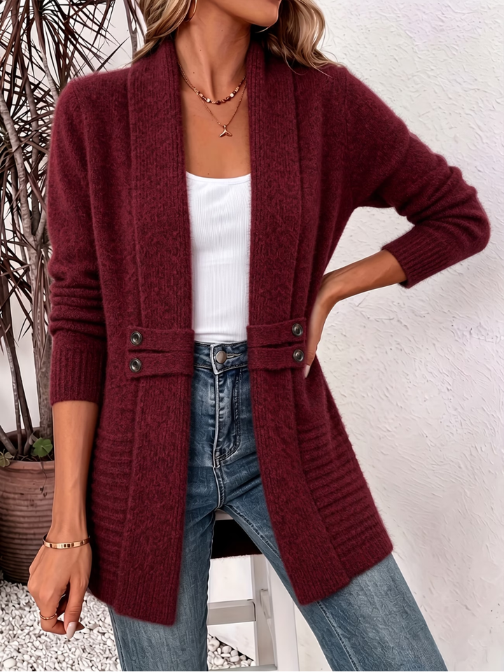 Serena | Accogliente Cardigan Estivo in Maglia