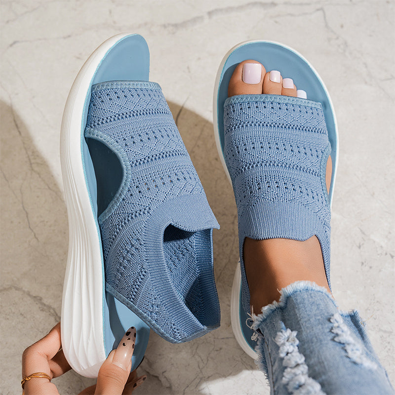 Anita | Sandali con Plateau Traspiranti