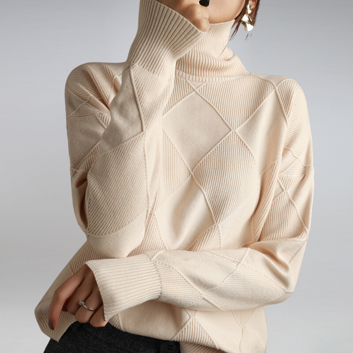 Rosilde | Maglione a collo alto in misto cashmere