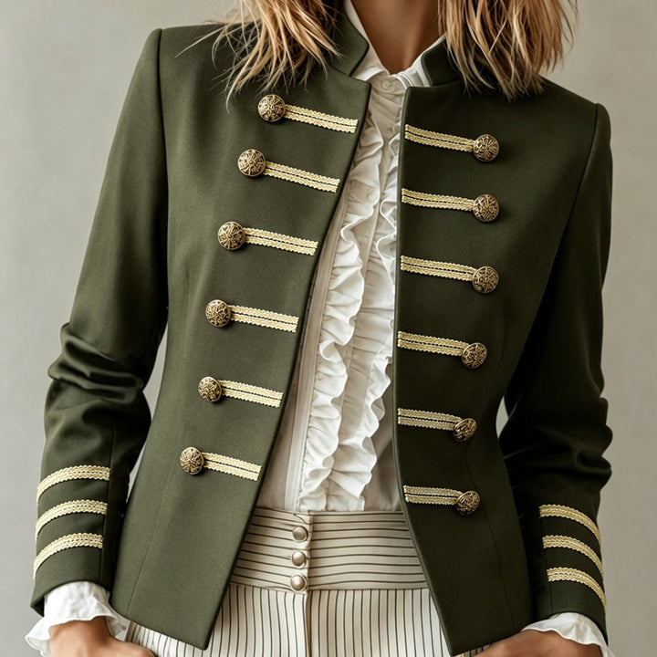 Cecilia | Blazer corto con collo alto