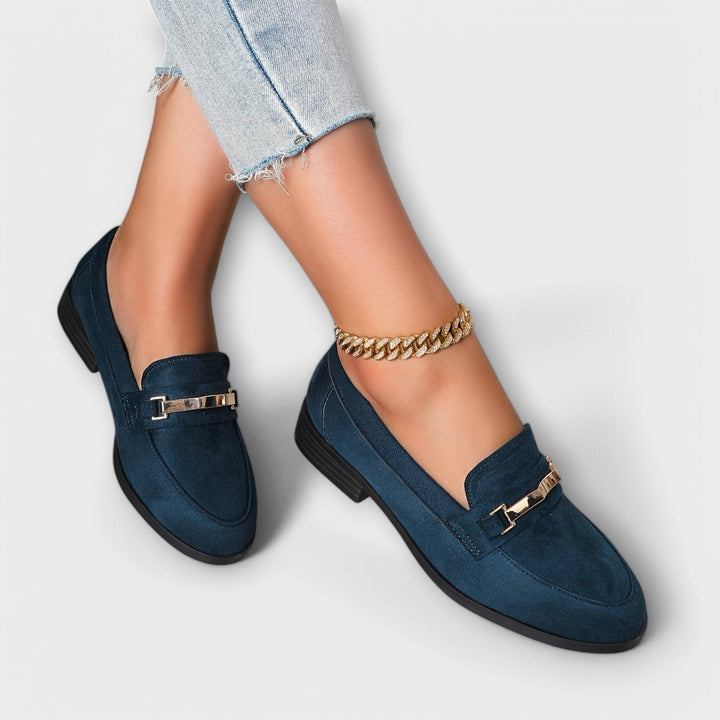 Noémie | Suede Leather Loafers