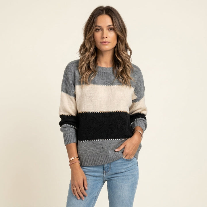 Onorina | Maglione a blocchi di colore