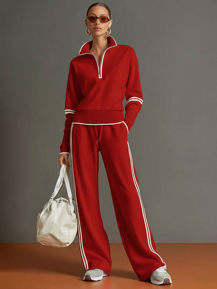 Doriana | Completo con maglia e pantaloni ampi