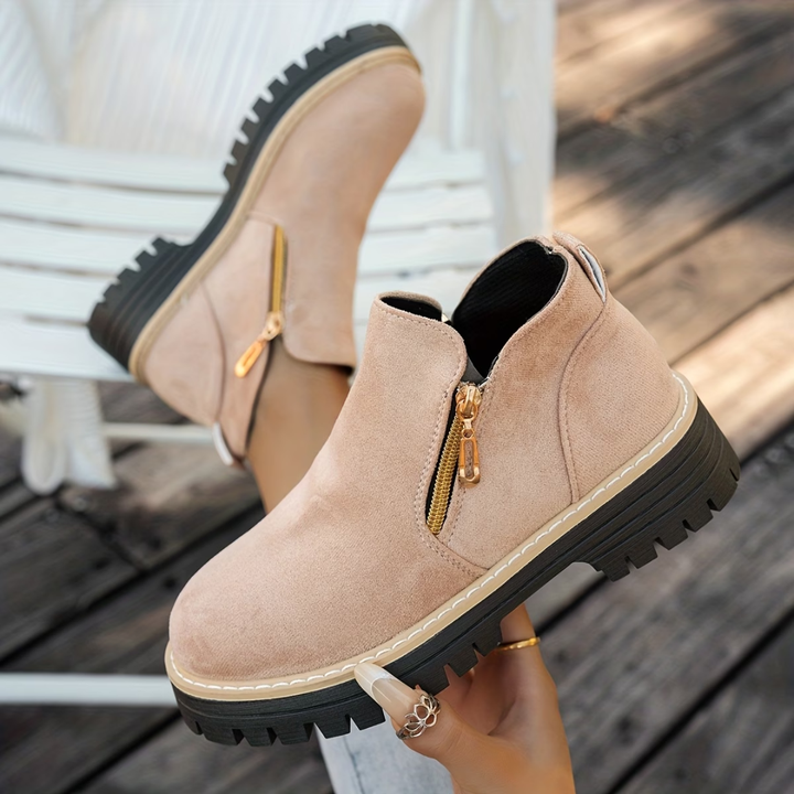 Michelina | Stivaletti con Doppia Zip