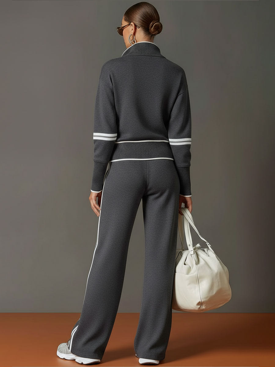 Doriana | Completo con maglia e pantaloni ampi