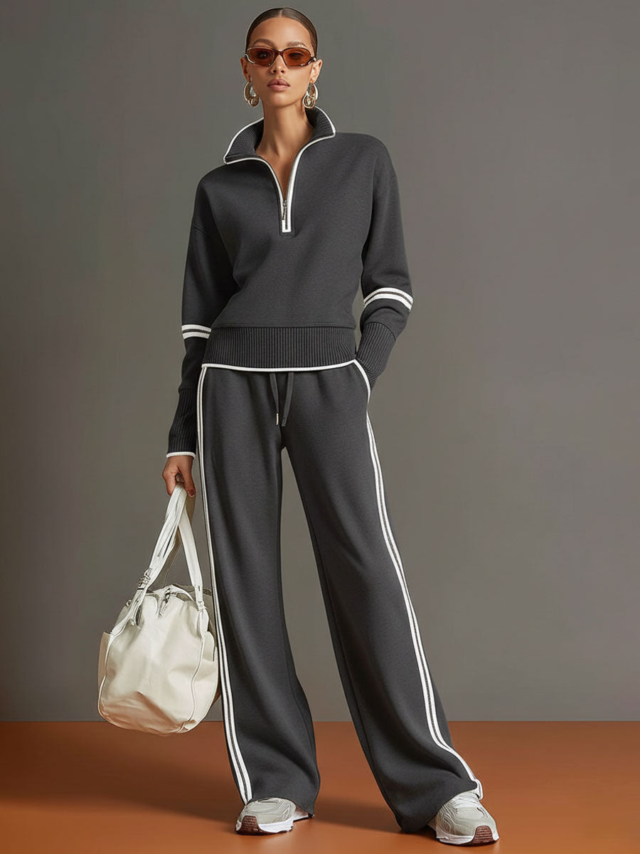 Doriana | Completo con maglia e pantaloni ampi
