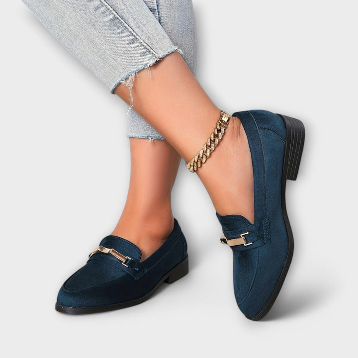 Noémie | Suede Leather Loafers
