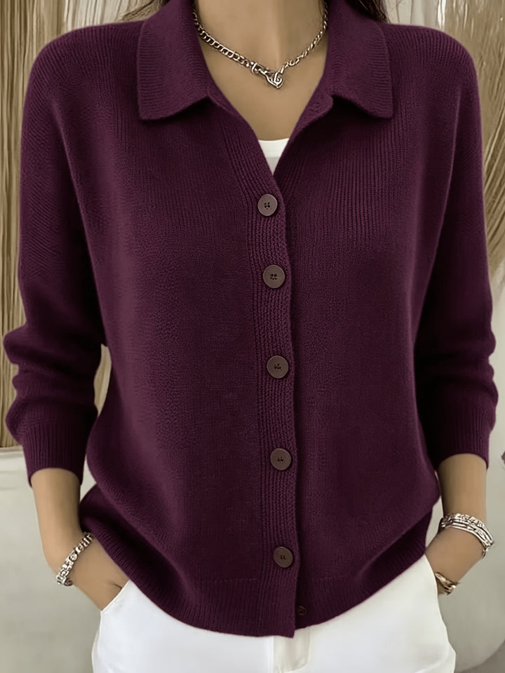 Wilhelmina | Cardigan con Revers