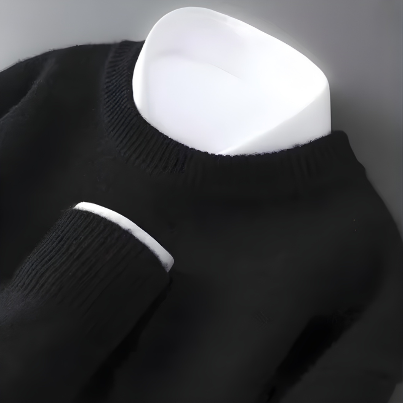 Albina | Maglione in misto cashmere con collo alto