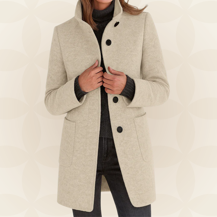Anna | Cappotto Comfort con Collo Alto