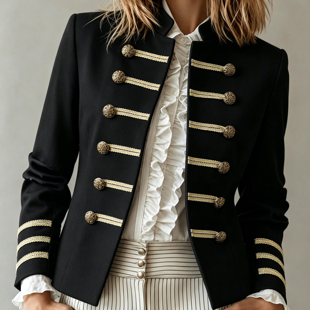 Cecilia | Blazer corto con collo alto