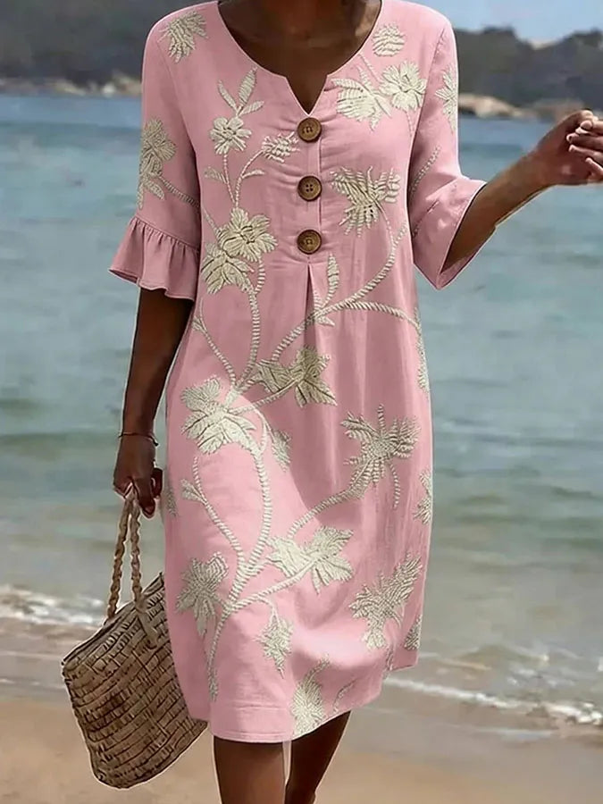 Ottavia | Abito Casual con Stampa Floreale