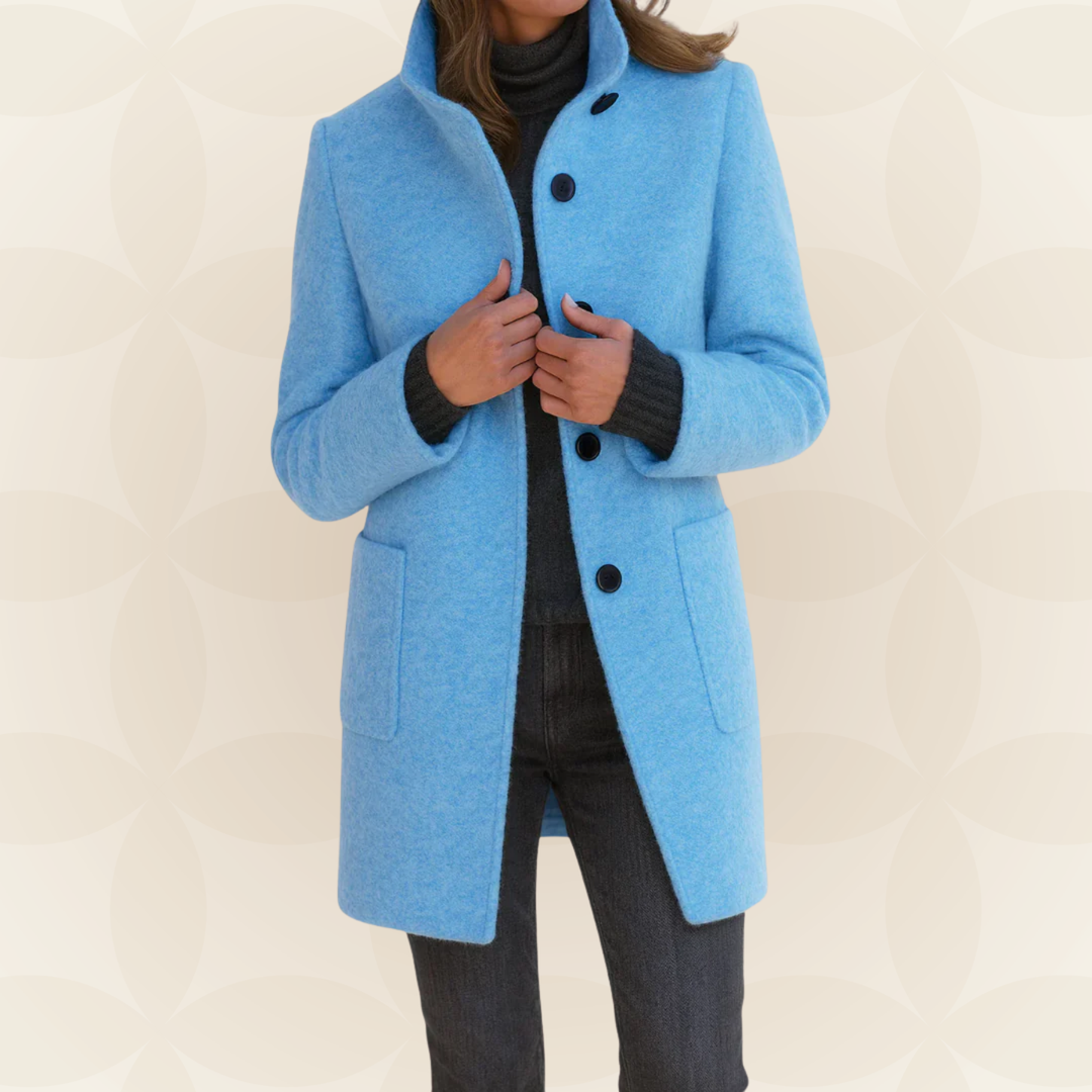 Anna | Cappotto Comfort con Collo Alto